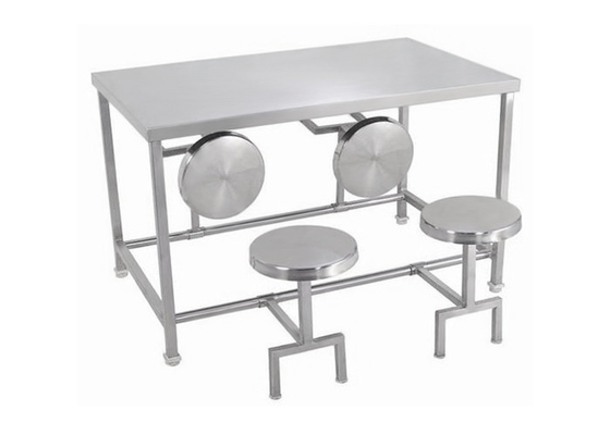Porcellana Tavolo da pranzo e sedie modello in acciaio inossidabile di qualsiasi dimensione disponibile fornitore