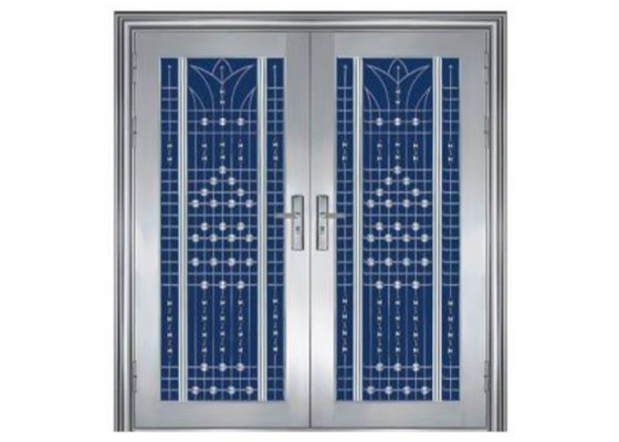 Porcellana Porte di sicurezza in acciaio residenziali tridimensionali con serratura antifurto fornitore