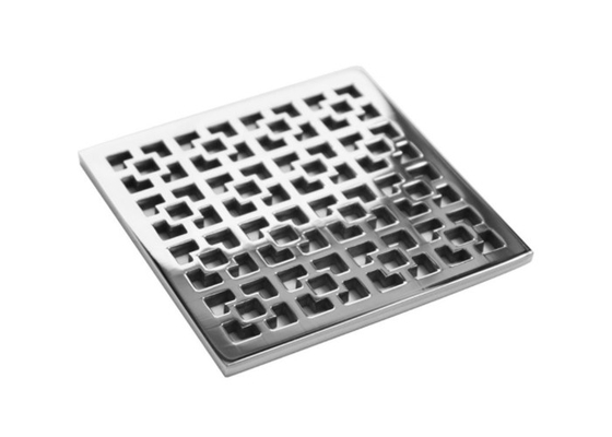Porcellana Scarico per doccia a basso profilo ad alta duttilità, resistenza quadrata per griglia di scarico a pavimento ≥530 N / Mm fornitore
