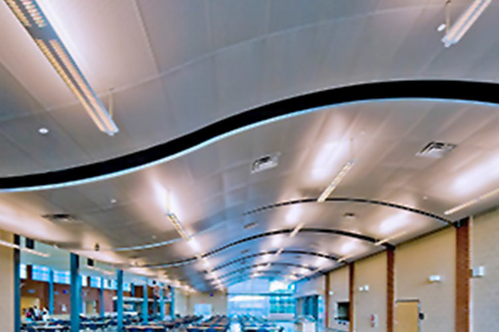 Porcellana Grandi mattonelle commerciali del soffitto dell&amp;#39;annuncio pubblicitario, mattonelle standard del soffitto 10 / 15MM fornitore