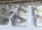 Prodotti da costruzione in acciaio inossidabile argento, staffe di montaggio in acciaio inossidabile omologate GB fornitore