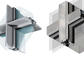 Facilità di pulizia Facciata continua Profili in alluminio, parete divisoria unitizzata Certificata GB fornitore
