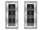 Resistente alla corrosione delle porte residenziali in lega di alluminio / acciaio inossidabile fornitore
