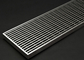 Facile installazione Griglia di scarico in acciaio inossidabile con superficie piana / griglia curva fornitore