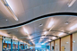 Grandi mattonelle commerciali del soffitto dell&amp;#39;annuncio pubblicitario, mattonelle standard del soffitto 10 / 15MM fornitore